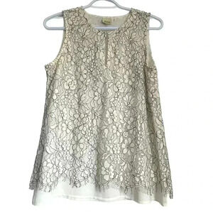 Ecru blouse,  size 2 EUC